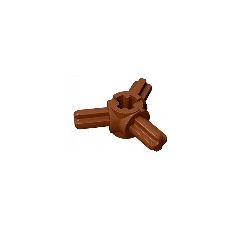 

55pcs MOC compatible 57585 building block parts, cross shaft connectors, DIY children s toys, technology parts 55pcs коричневий