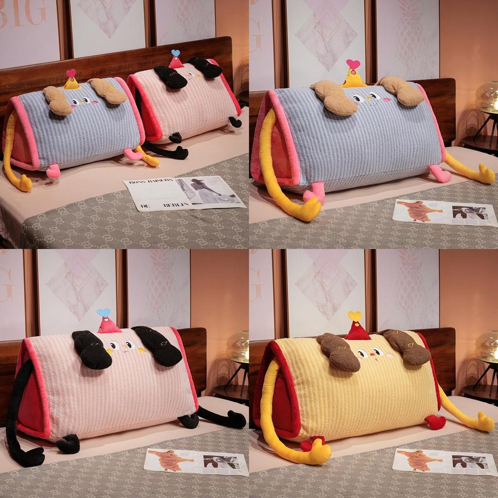 Cartoon Toy Plush Soft Cushion Cover With Washable Insert For Bed Sofa Decor