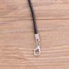 10Pcs 1.5Mm Adjustable Black Leather Cord Rope For Diy Necklace Bracelet Making