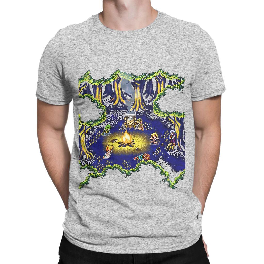 Fionas Forest Chrono Trigger Funny Graphic 100 Cotton TShirt Chrono Trigger Tops Tees For Unisex
