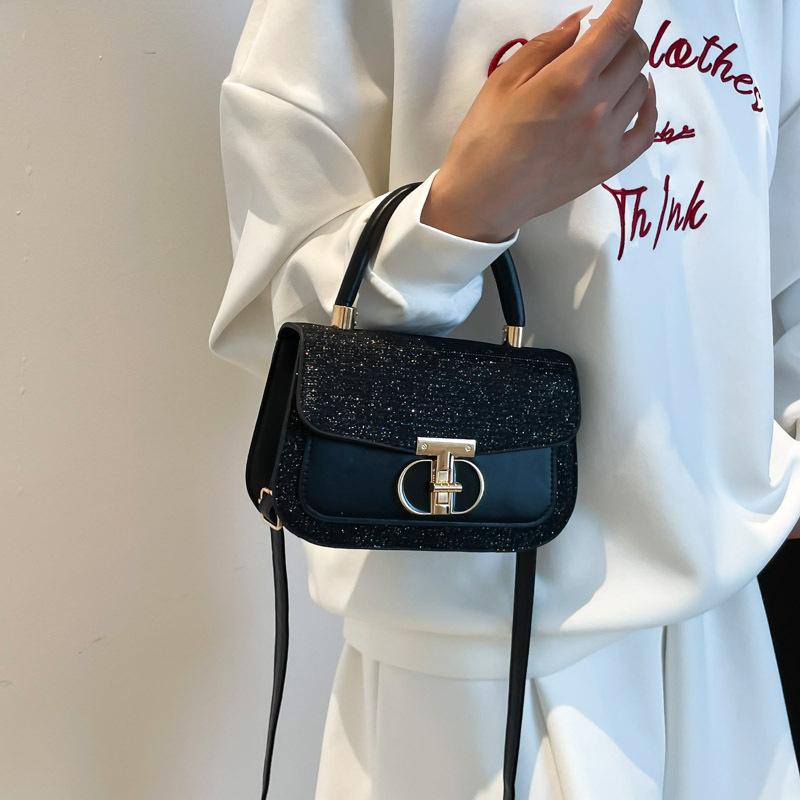 2025 new high-end niche handbag versatile foreign style shoulder messenger bag fashionable casual atmosphere women's bag