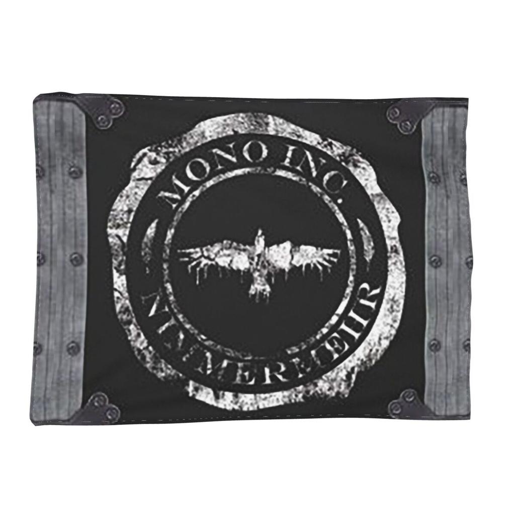 MONO INC Goth Rock Music Blanket Soft Warm Flannel Throw Blanket Cover for Bed Living room Picnic Travel Home Couch