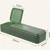 New Cable Storage Box Organizer Charger Cord Storage Data Large Capacity Double Open Lid Visible Thickened Material Storage Box