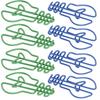 100Pcs Paper Clips Small Cute Light Bulb Special Shaped Metal Office Supplies for Notes