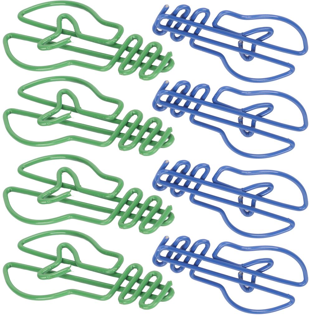 100Pcs Paper Clips Small Cute Light Bulb Special Shaped Metal Office Supplies for Notes