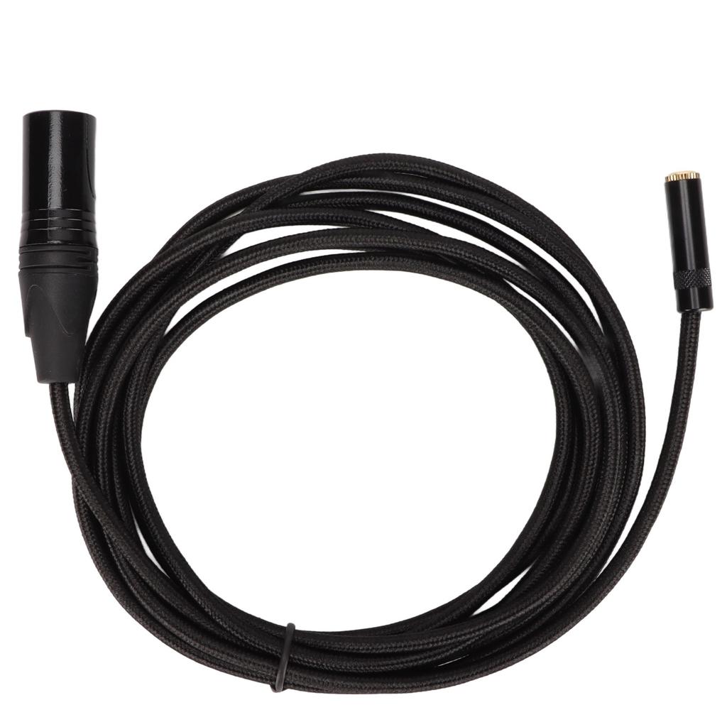 3.5mm Female to 3 Pin XLR Male Cable Aluminum Alloy Shell XLR Connector Cable for Mixer Amplifier Microphone