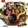 32pcs, Black Women Portrait Postcards, Feminine Charm, Birthday/Anniversary Gifts, Collectibles, Suitable for Gifting, Mailable.