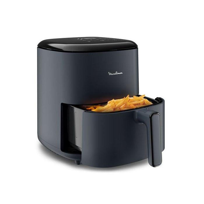 Friteuse à air chaud/four à halogène - Moulinex - EZ245B - Noir - 1500 W - 5 l