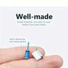 1pc Colorful Metal Anti-Dust Plug for Type-C Charging Port & 1pc 3.5mm Earphone Jack Dust Plug