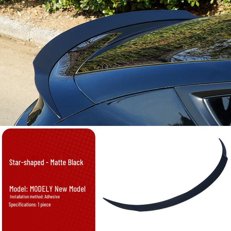 Compatible Rear Spoiler Wing for 2025 Tesla Model Y - Performance Modification