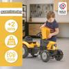 Tracteur à pédales FALK SuperBuilder - capot ouvrant et remorque - pour enfants de 2 à 5 ans