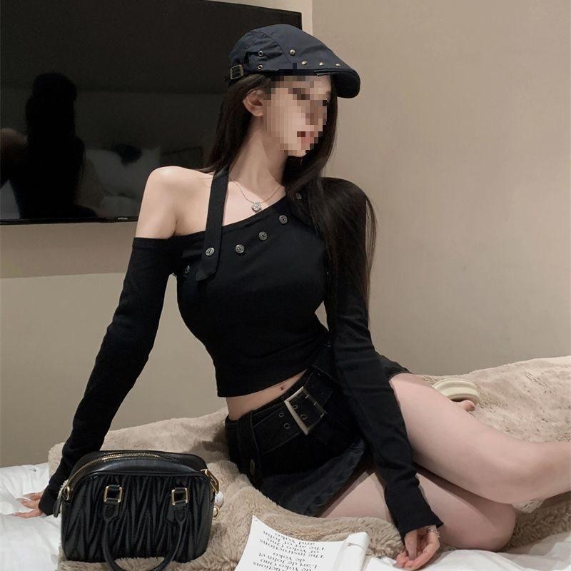 Oversize T Shirt With Backless Design For Women Spring Autumn Casual Wear