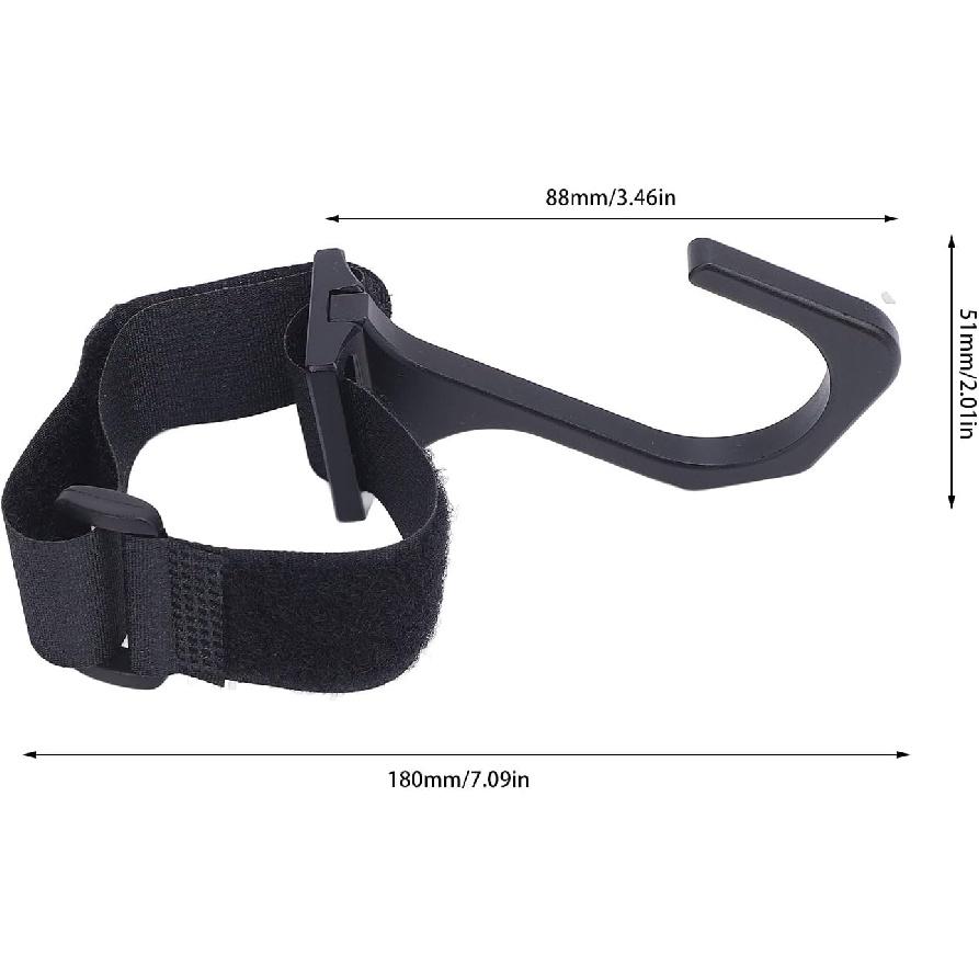 Steering Wheel Hook, Water proof Quick Release Scratch Proof Rearview Mirror Hanger, Universal Fit for All Cars