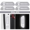 Car Stickers Wheel Eyebrows Reflective Warning Stickers Reflective Strip Accessories For Hyundai i10 i20 i30 i40 ix20 ix35 ix55 TT2