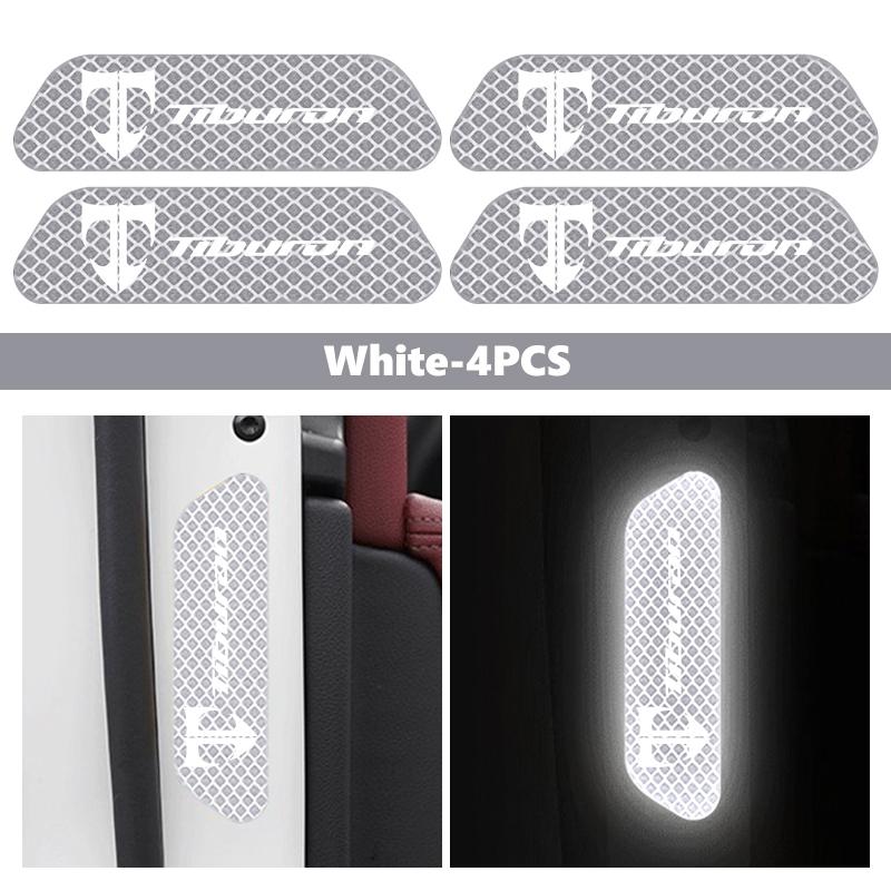 Car Stickers Wheel Eyebrows Reflective Warning Stickers Reflective Strip Accessories For Hyundai i10 i20 i30 i40 ix20 ix35 ix55 TT2