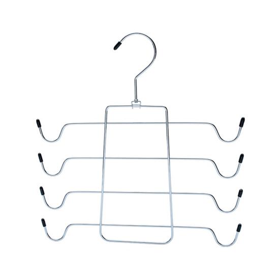 Stainless Steel Underwear Hanger Multi-Layer Non-Slip Towel Drying Rack Foldable Portable Clothes S