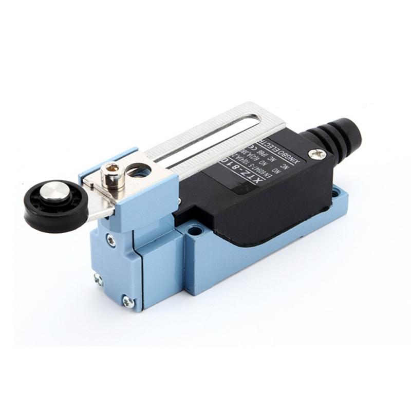 Rotating Plastic Roller Arm Limit Switches Waterproof High Sensitive Industrial Limiting Travel Switches Easy To Install