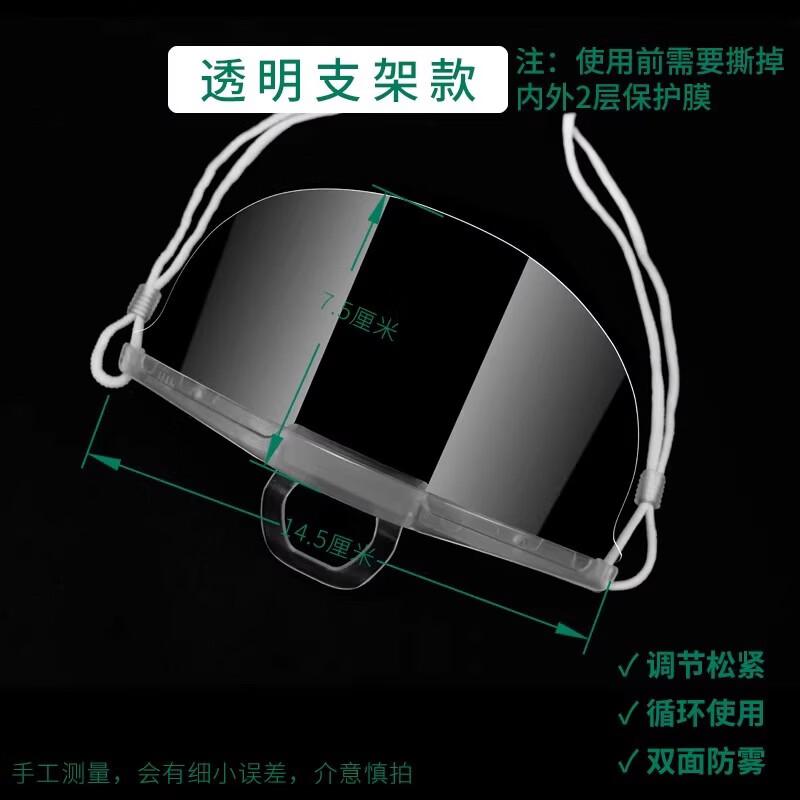 

Transparent Food Service Mouth Mask