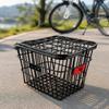 Gepäckträgerkorb für Fahrrad mit Reflektor Stabile Befestigung