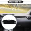 Car Dashboard Cover Mat Compatible for Jeep Grand Cherokee 2021-2023, Protective Polyester Black Center Console Interior Trim Dash Board Mat