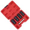 5pcs Metal Construction Bolt Remover Socket Tool Stripped Lug Nut Remover  For Vehicle Repair