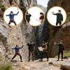 4Pcs Miniature Rock Climbing Figures People :64 Resin Scene Accessories Climbers Men for