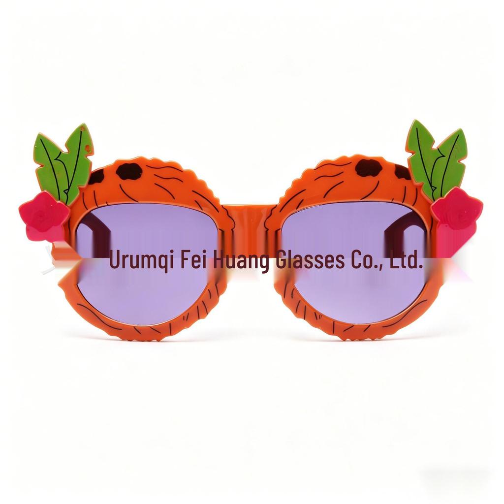 Hawaiian Beach Party Glasses: Coconut Tree, Flamingo, Parrot, Ice Cream, Flower & Wine Glass Fun
