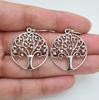 925 Sterling Silver Earring, Tree of Life Earrings, Designer Earrings, Silver Tree of Life Earrings, Gift for Her, Handmade Earrings
