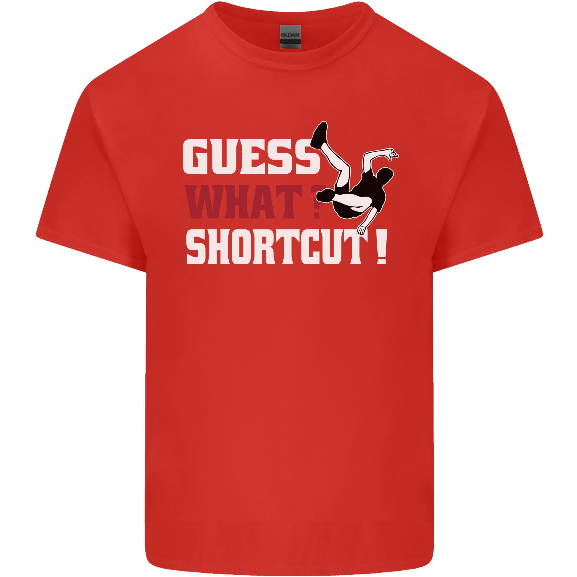Parkour Shortcut Unisexs Light Cotton TShirt S