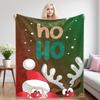 Xmas Vibes Flannel Blankets Are Perfect For Sofas, Office Beds, Travel, Sleep, And Use Throughout The Four Seasons
