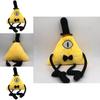 Bill Cipher Desenho Animado Brinquedo de Pelúcia Macio Boneca Colecionável Presente Para Crianças 28cm