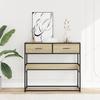 Vidaxl Console Table, Sonoma Oak, 90X35X80 Cm