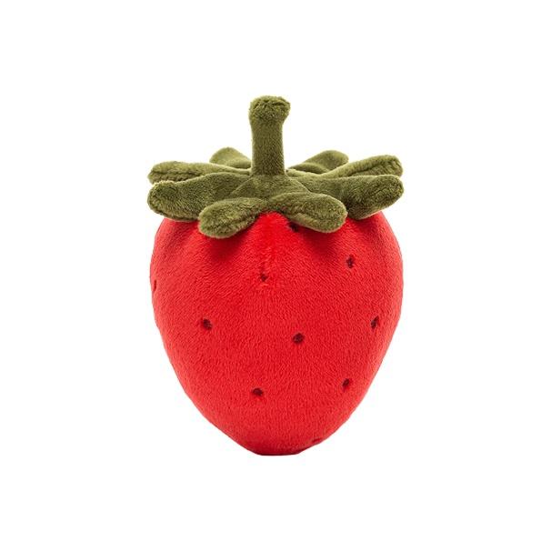 JELLYCAT Gourmet Series Delicious Fruit Strawberry Cute Doll Plush Doll 8cm Height