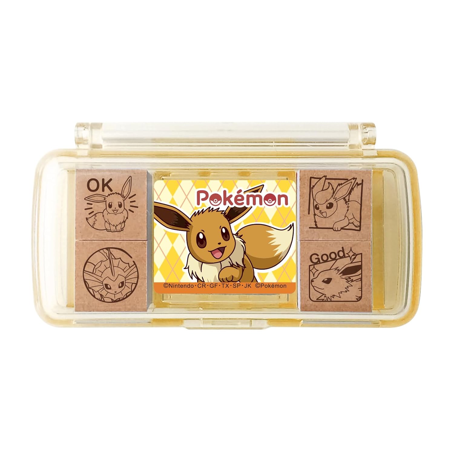 Beverly Showa Note Pocket Monster Stamp Mini Eevee Evolution SGM-029