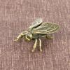 Fly Ornament Insect Honey Bee Figurines Miniatures Tea Pet Funny Crafts Collection Desktop Small Ornaments Home Decoration Craft