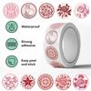 500Pcs/Roll Vintage Pink Art Series 02 Kids Rewards Stickers - DIY Scrapbooks Album Decor Sealing Label Decals