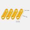Car Door Shock Absorbers Door Latch Sound Insulation Damping Buffer Pads Lock Protection Mat For Vehicles RV Truck Automotive