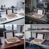 47 Pieces Gauge Block Set with Wooden Case FineTolerance Steel Calibration Blocks