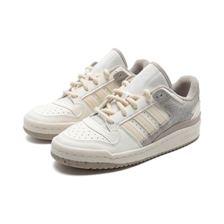 Adidas Forum Low White Wonder Beige Unisex Sneakers Cloud-White Cream-White IE7165
