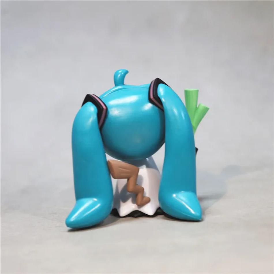 7cm Hatsune Miku Anime Figurine Kawaii Mimikyu Miku Figurine Gk Statue Model Doll Collection Room Desk Decoration Toys Gift