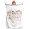Japanese Sonico Blanket Quality Super Soft  Throw Blanket Winter Child Bedroom Fashion Bedspread