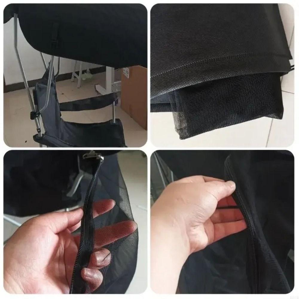 Zipper Opening Bug Mesh Tent Insect Proof Mosquito Net Hiking Mosquito Net Cover  Outdoors