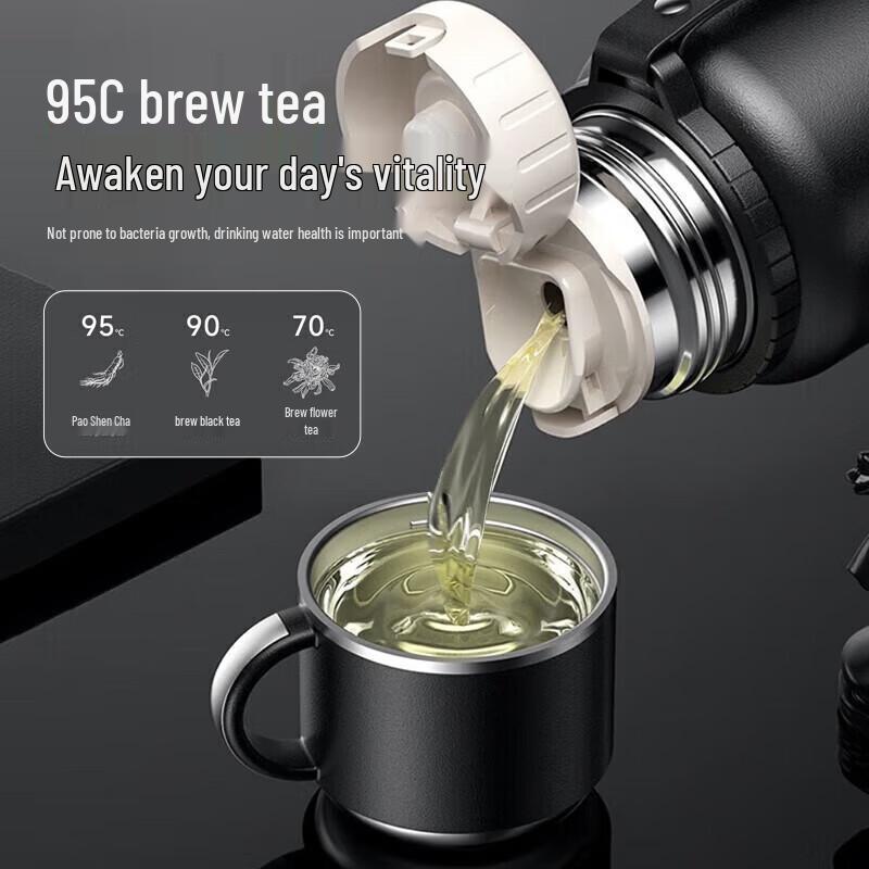 OLOEY 316 Stainless Steel Smart Insulated Bottle