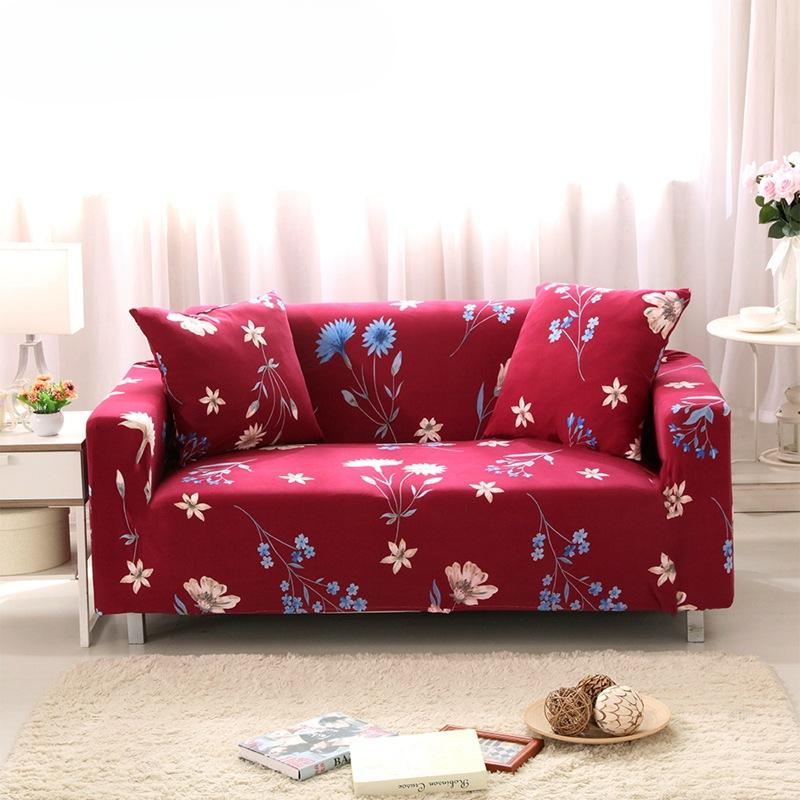 New Elastic Sofa Cover Single, Double, and Three Sofa Covers, Full Cover Sofa Napkins, Full Cover Fabric Combination, Four Seasons Dust Cover