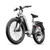 Shengmilo MX06 1000W(Peak) Elektrinis plento dviratis iki 42 km/h, 48V17.5Ah Samsung baterija, Shimano 7 pavarų, Diskiniai stabdžiai, 26" miesto elektrinis dviratis su galiniu bagažu.