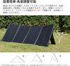 IEE 200W Foldable Solar Output Parallel Connection High Conversion IP68 Waterproof and Portable Power Solar Compatible with 12V and 24V Batteries