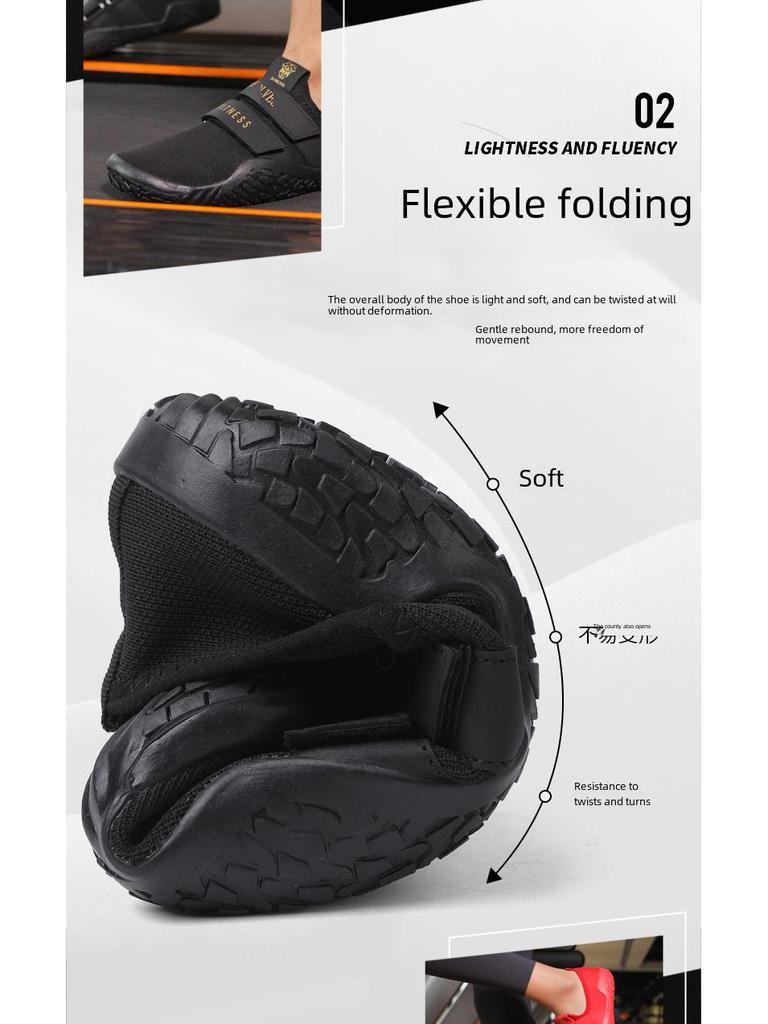 Laura Style Indoor Fitness Shoes: Silent Treadmill, Squat, Weightlifting, Deadlift, Yoga Footwear.