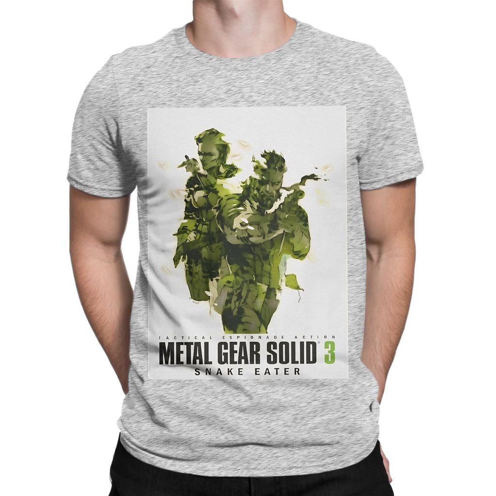 Metal Gear Solid Green Funny Graphic 100 Cotton Tshirt Metal Gear Solid Tees Tops For Unisex