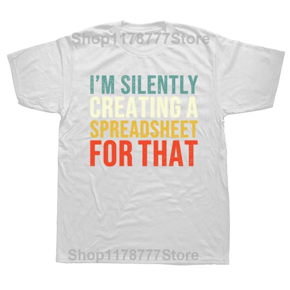 Freak in The Sheets 100% Cotone Uomo e Donna T-shirt Morbida alla Moda Fogli di Calcolo Excel Lavoro da Casa Contabilità T-shirt