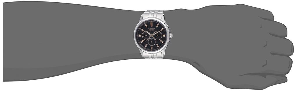 Citizen Hybrid Black Dial Mens Watch Eco-Drive BU2071-87E [item]
